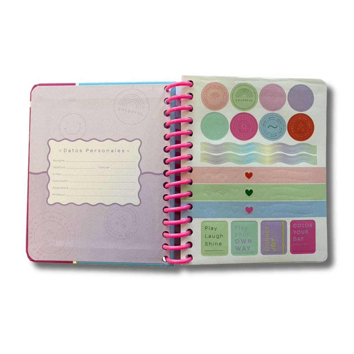 Mooving - Cuaderno Pocket Premium 96 h Pastel