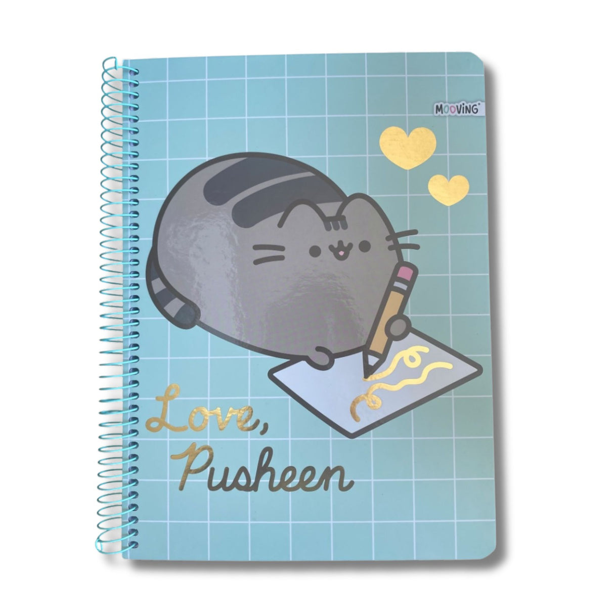 Mooving - Cuaderno Triple Carta Papel Premium 80 g Pusheen
