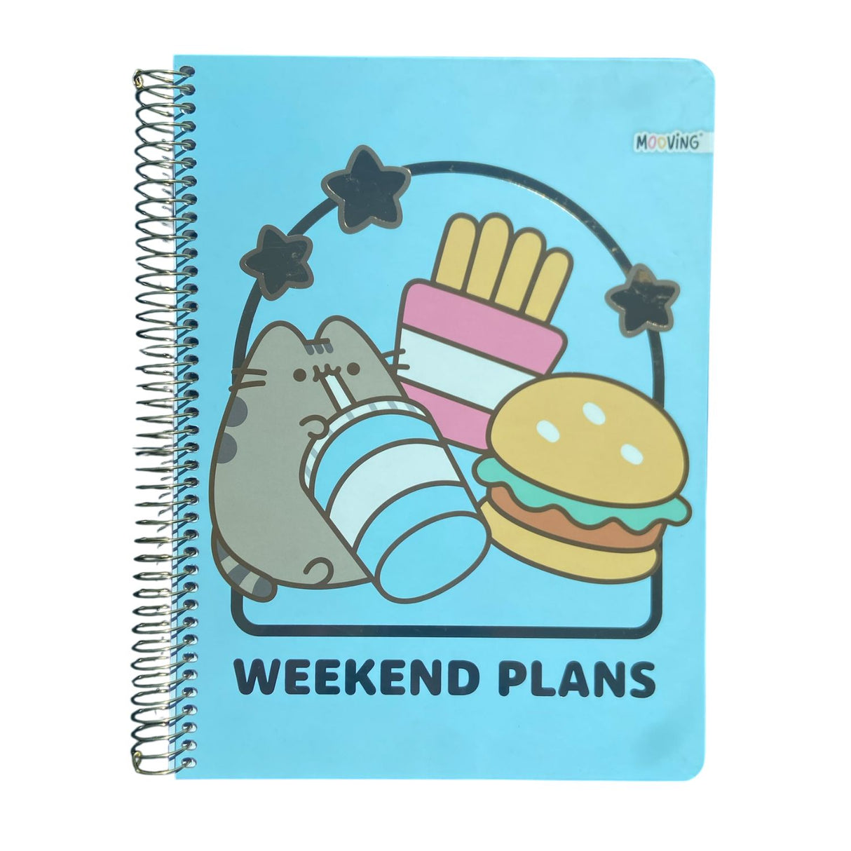 Mooving - Cuaderno Triple Carta Papel Premium 80 g Pusheen