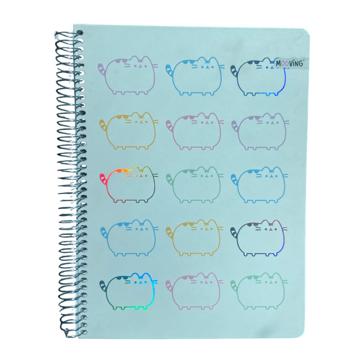 Mooving - Cuaderno Triple Carta Papel Premium 80 g Pusheen