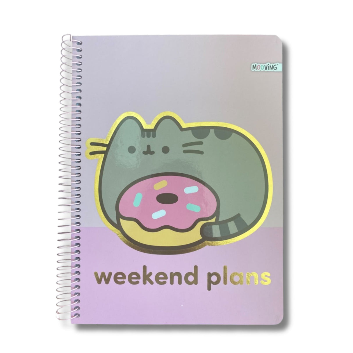 Mooving - Cuaderno Triple Carta Papel Premium 80 g Pusheen