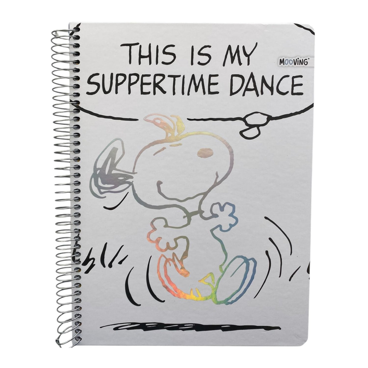 Mooving - Cuaderno Triple Carta Papel Premium 80 g Snoopy