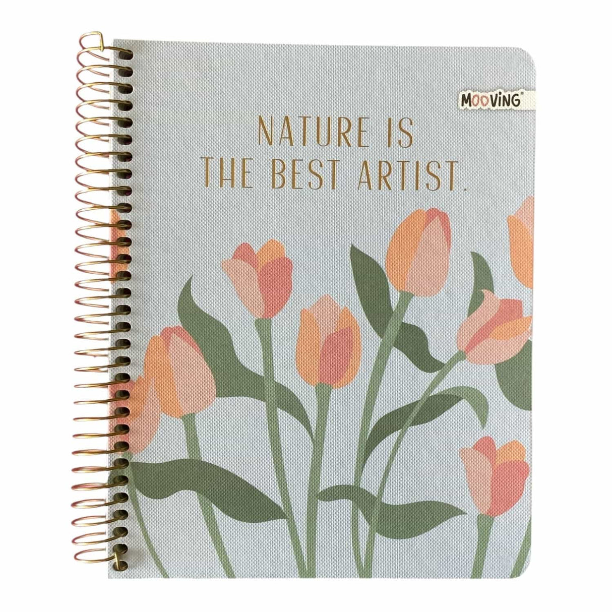 Mooving - Cuaderno Triple Medio Oficio 120 h Garden