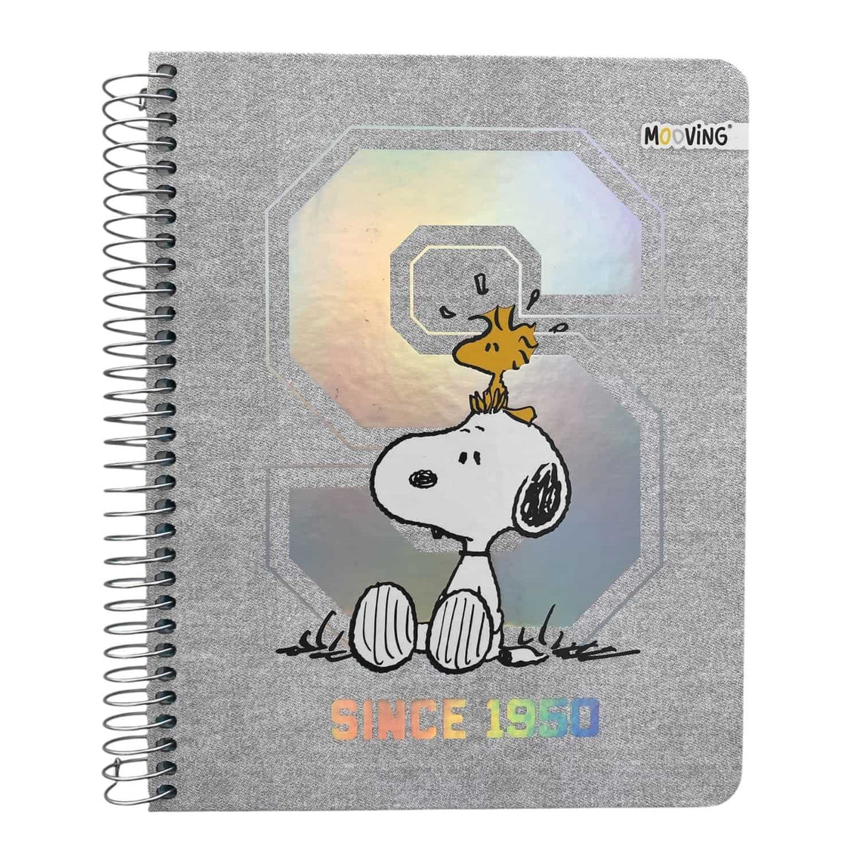 Mooving - Cuaderno Triple Medio Oficio Papel Premium 80 g Snoopy