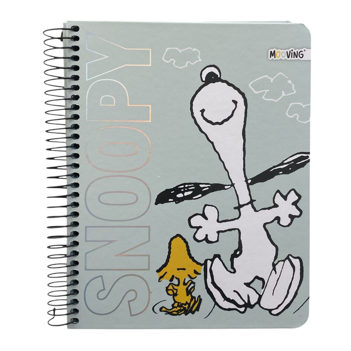 Mooving - Cuaderno Triple Medio Oficio Papel Premium 80 g Snoopy