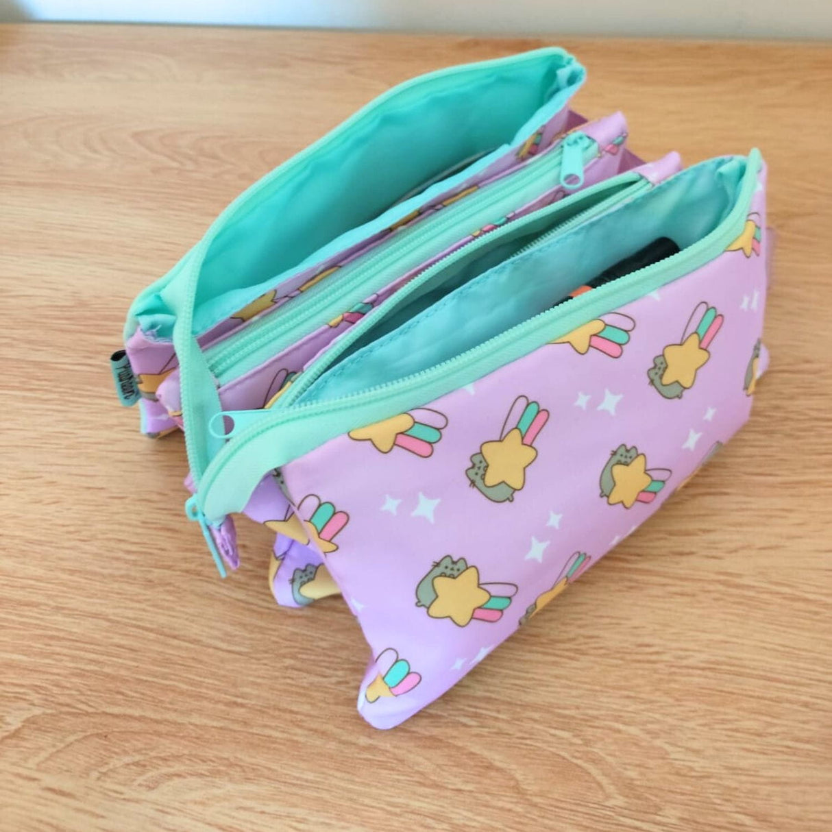 Mooving - Estuche para Lápices Cuádruple Pusheen