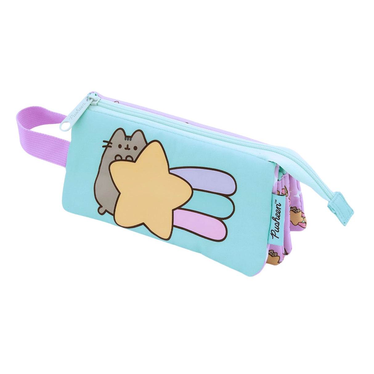 Mooving - Estuche para Lápices Cuádruple Pusheen