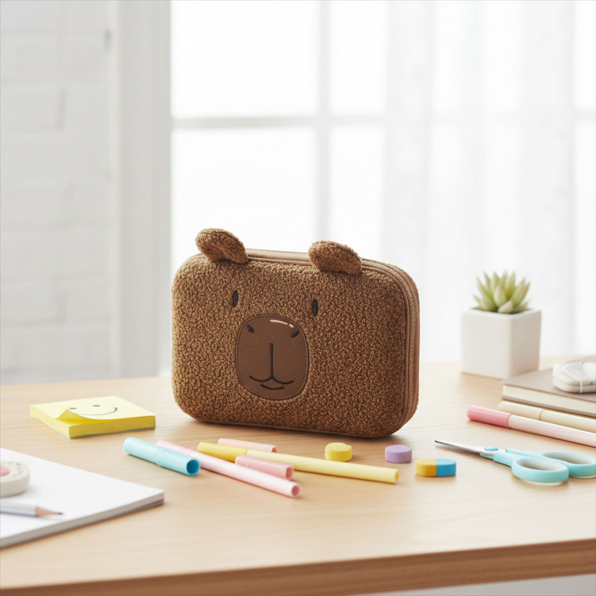 Mooving - Estuche para Lápices Eva Doble Cierre Capybara