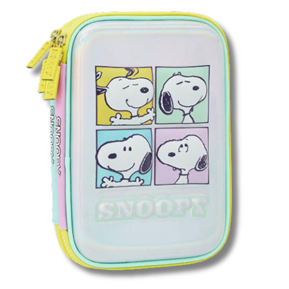 Mooving - Estuche para Lápices Eva Doble Cierre Snoopy