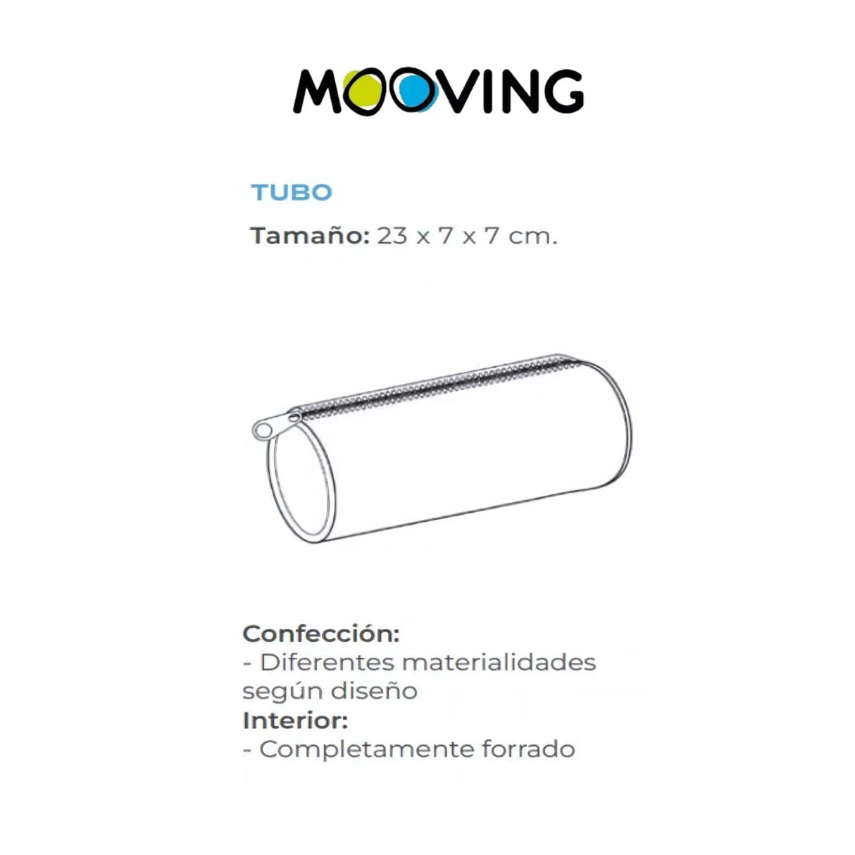 Mooving - Estuche para Lápices My Tube Snoopy