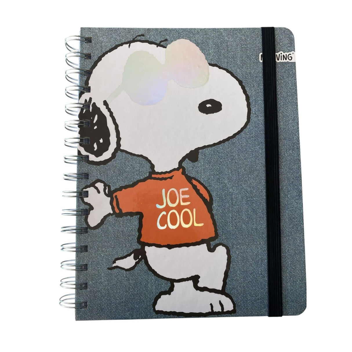 Mooving Notes - Libreta A5 Espiral Líneas Snoopy