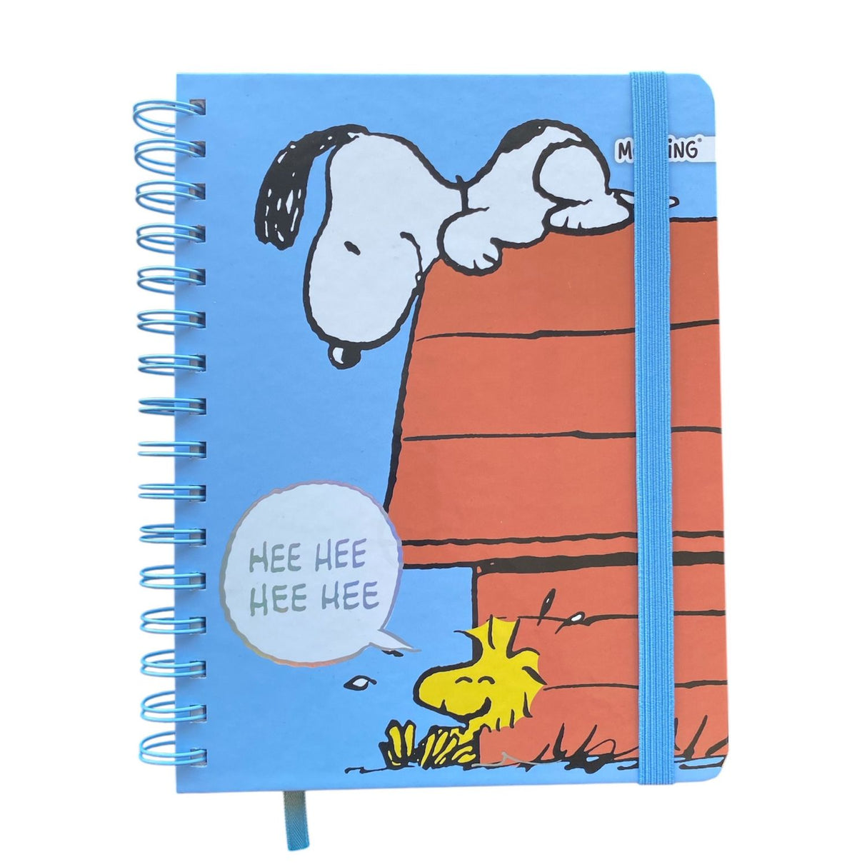 Mooving Notes - Libreta A5 Espiral Líneas Snoopy