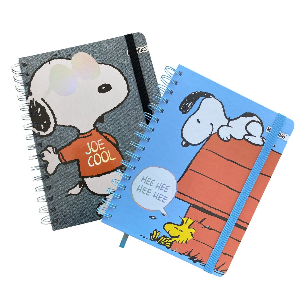 Mooving Notes - Libreta A5 Espiral Líneas Snoopy