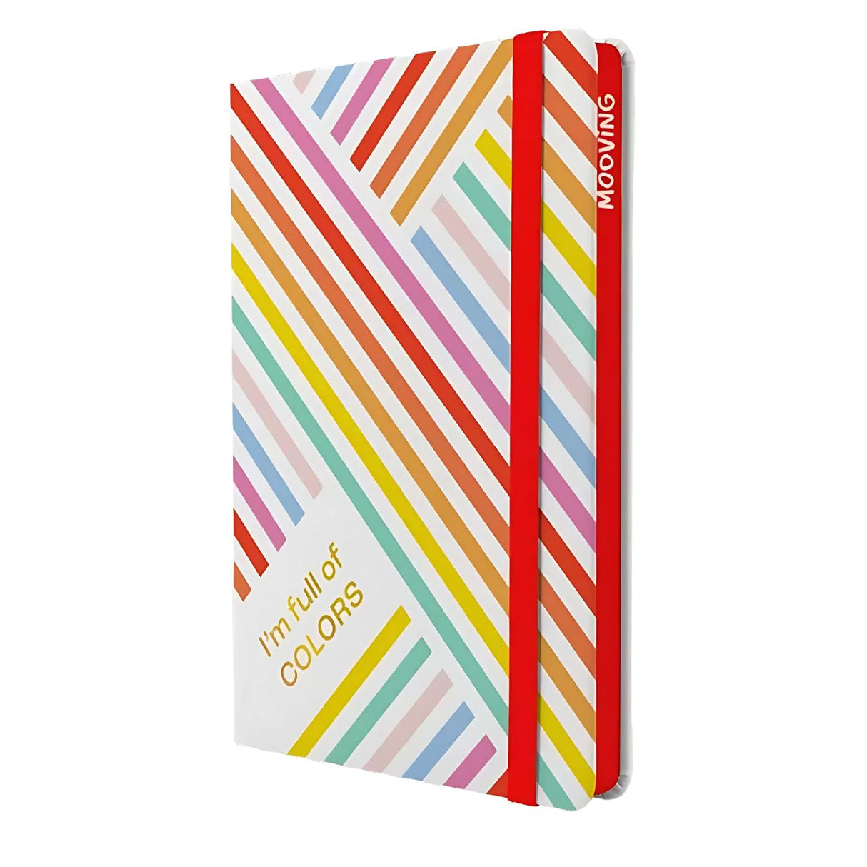 Mooving - Libreta Notes A5 Hojas de Colores Tapa Dura Rainbow
