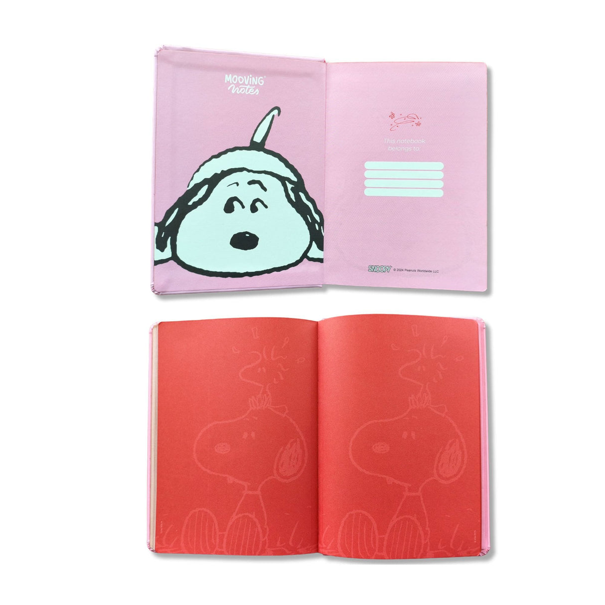 Mooving - Libreta Notes A5 Líneas Snoopy