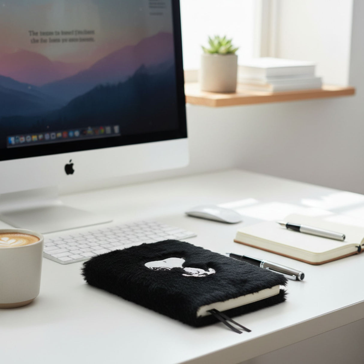 Mooving - Libreta Notes A5 Líneas Tapa Peluche Snoopy