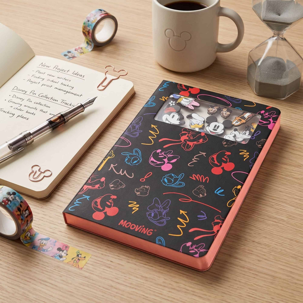 Mooving Magic Layers - Libreta Con Líneas Mickey And Friends