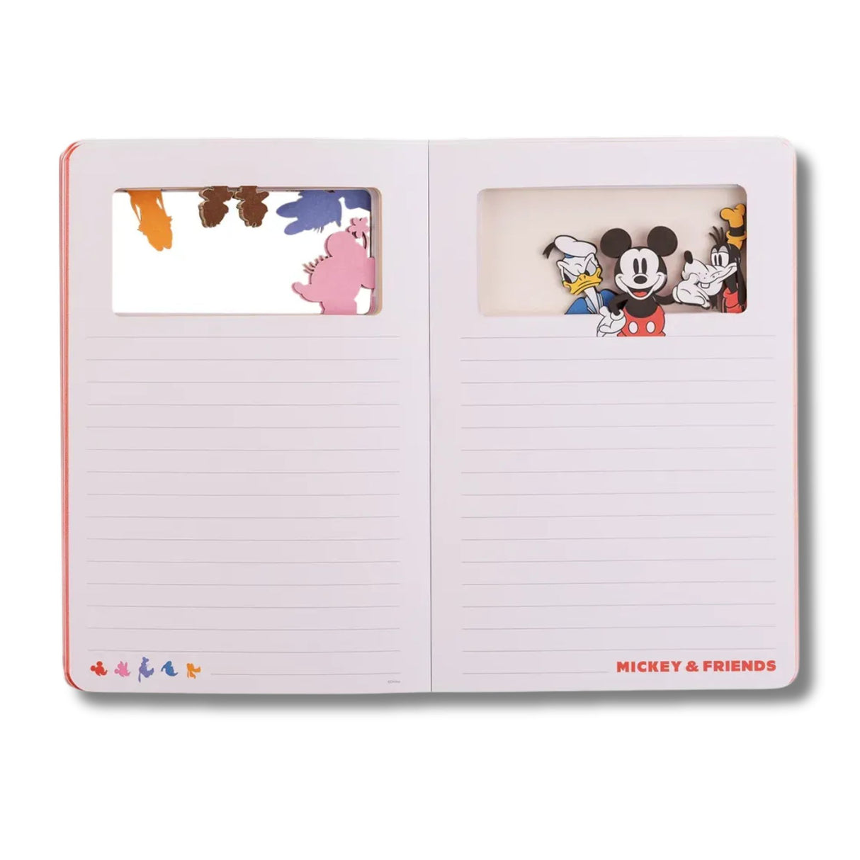 Mooving Magic Layers - Libreta Con Líneas Mickey And Friends