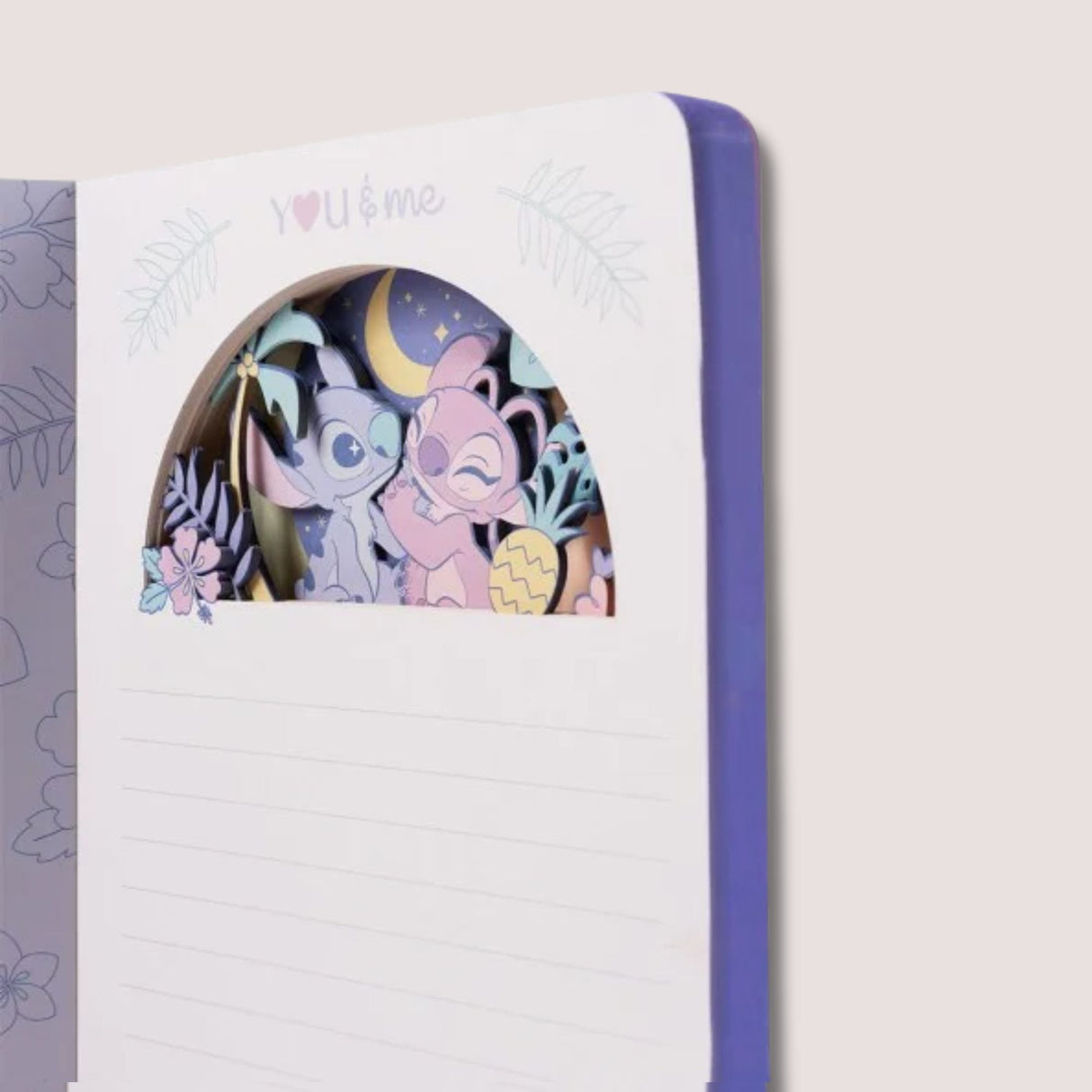 Mooving Magic Layers - Libreta Con Líneas Stitch