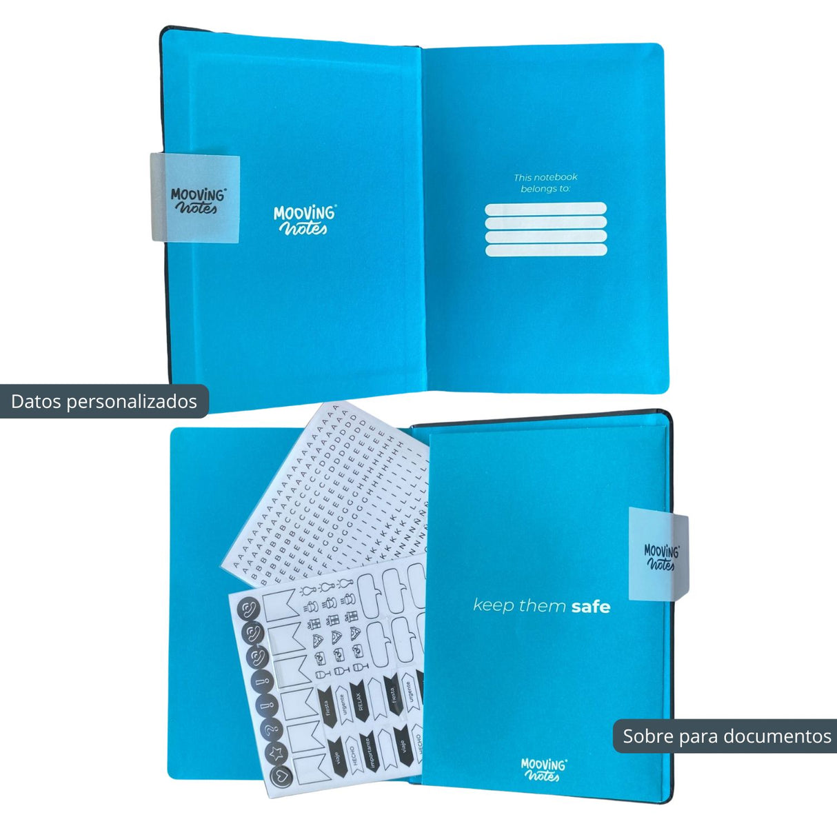 Mooving Notes - Libreta A5 Líneas