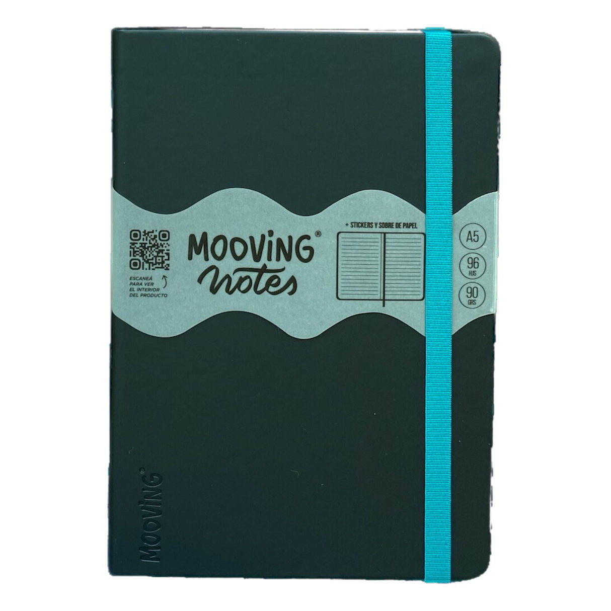 Mooving Notes - Libreta A5 Líneas