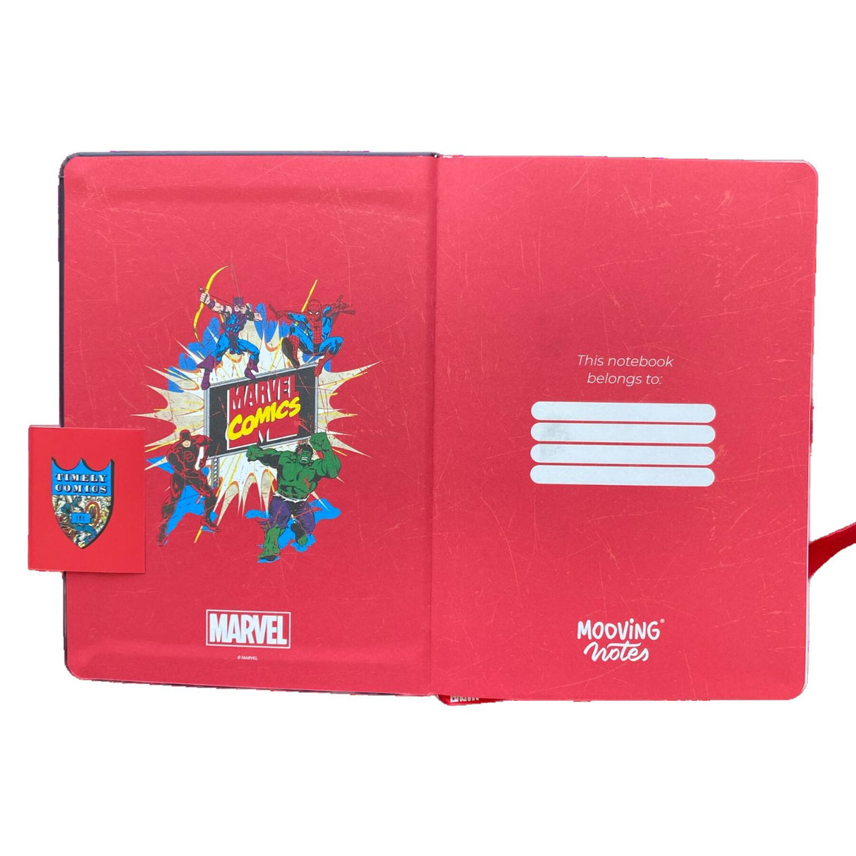 Mooving Notes - Libreta A5 Líneas Marvel