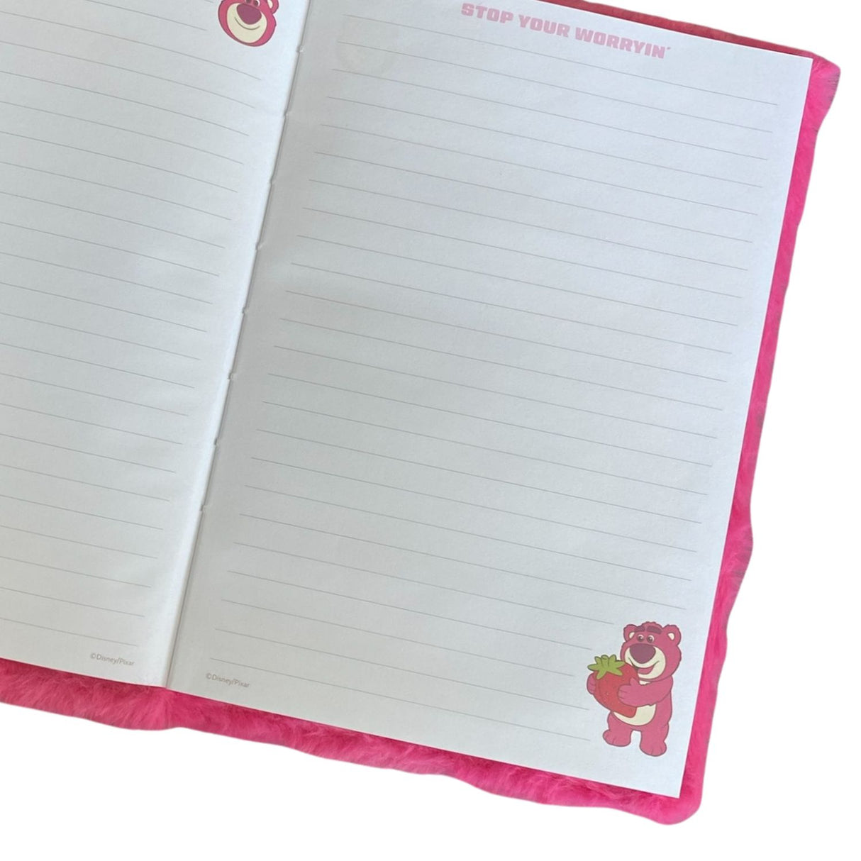 Mooving Notes - Libreta A5 Tapa Peluche Lotso