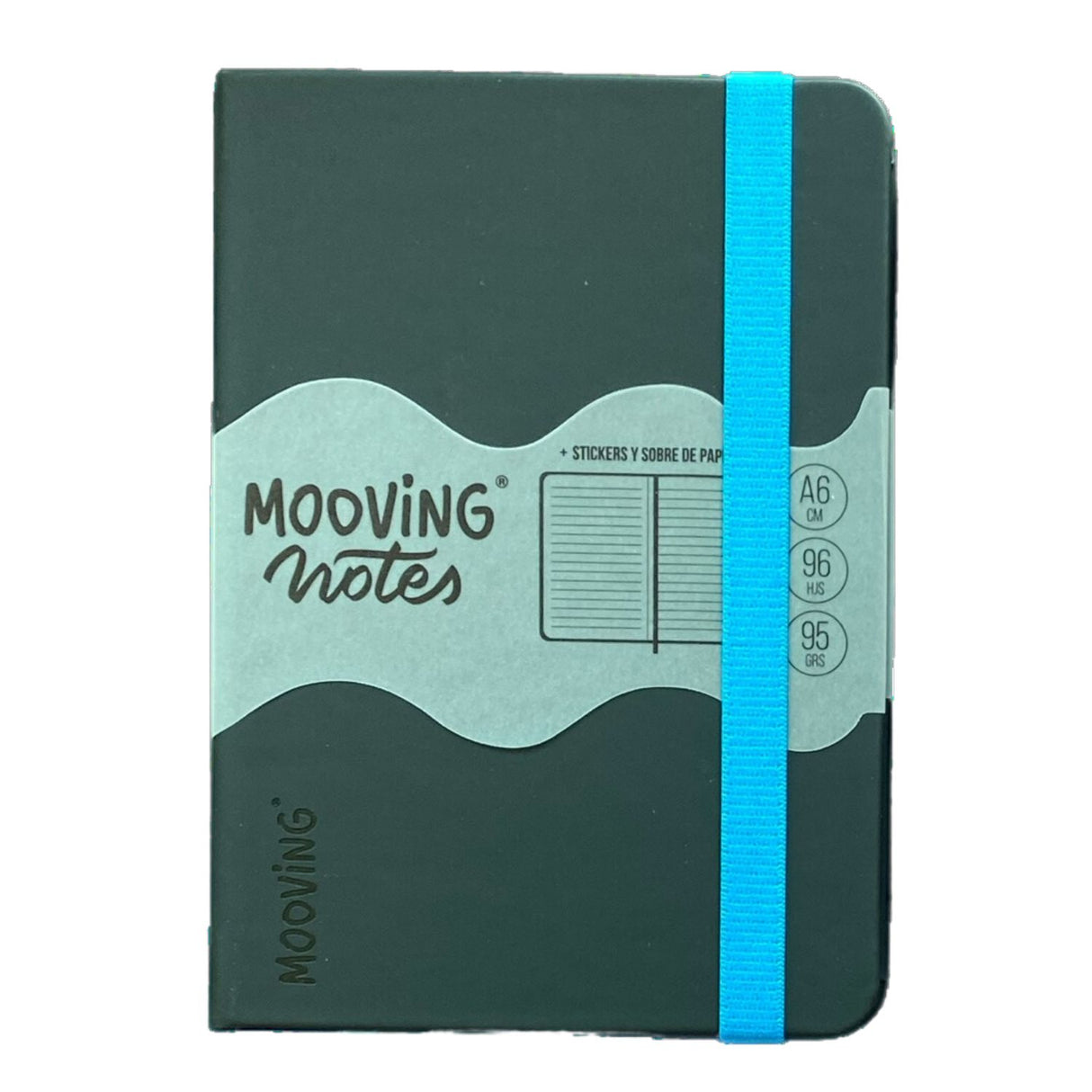 Mooving Notes - Libreta A6 Líneas