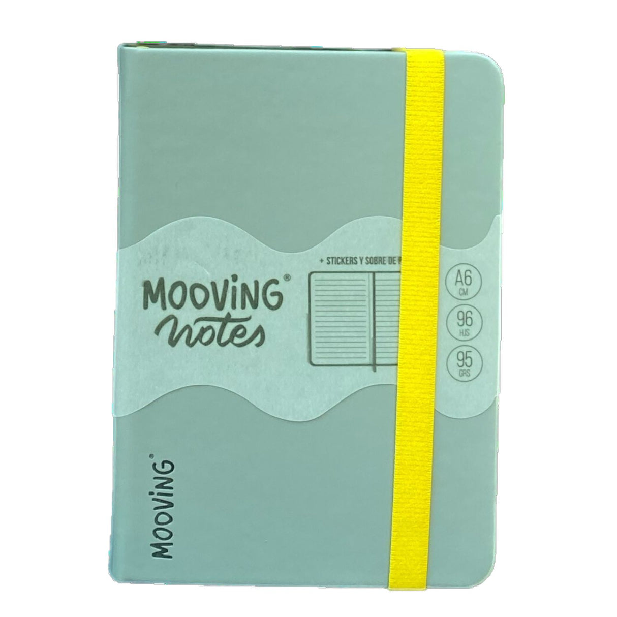Mooving Notes - Libreta A6 Líneas