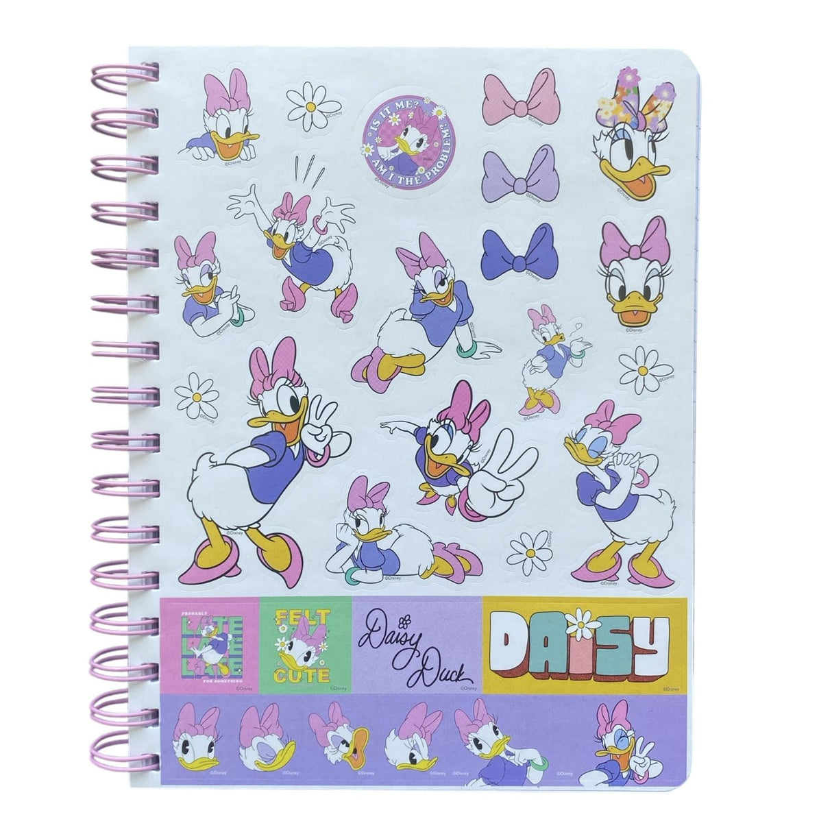 Mooving Notes - Libreta Espiral A5 Líneas Daisy