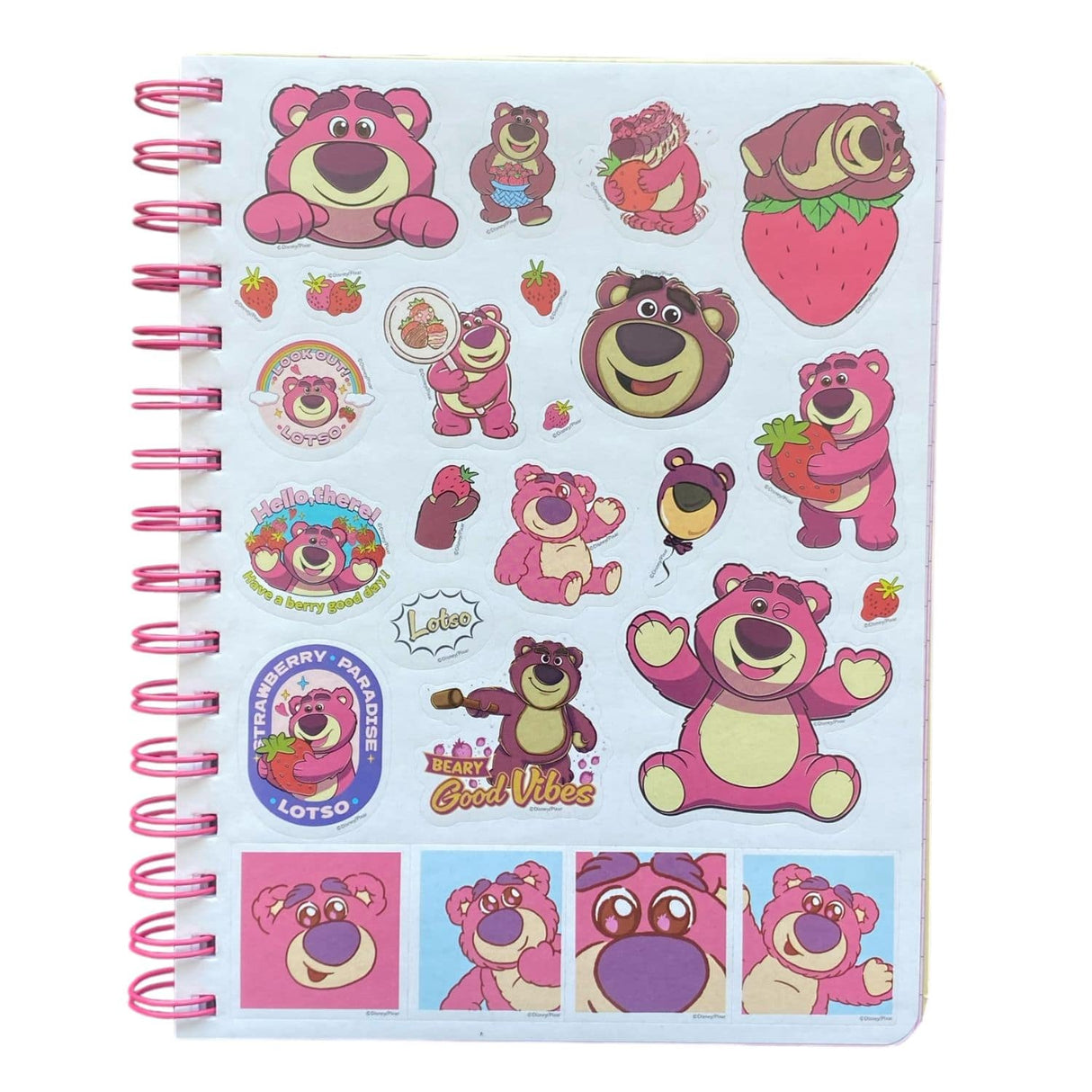 Mooving Notes - Libreta Espiral A5 Líneas Lotso