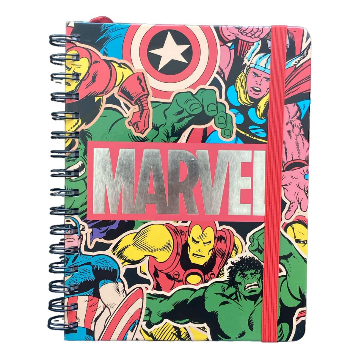 Mooving Notes - Libreta Espiral A5 Líneas Marvel