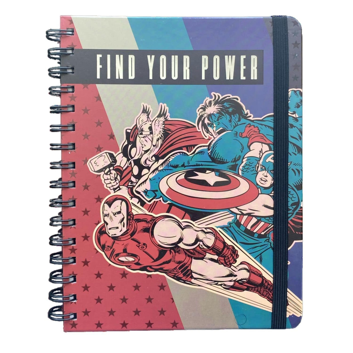 Mooving Notes - Libreta Espiral A5 Líneas Marvel