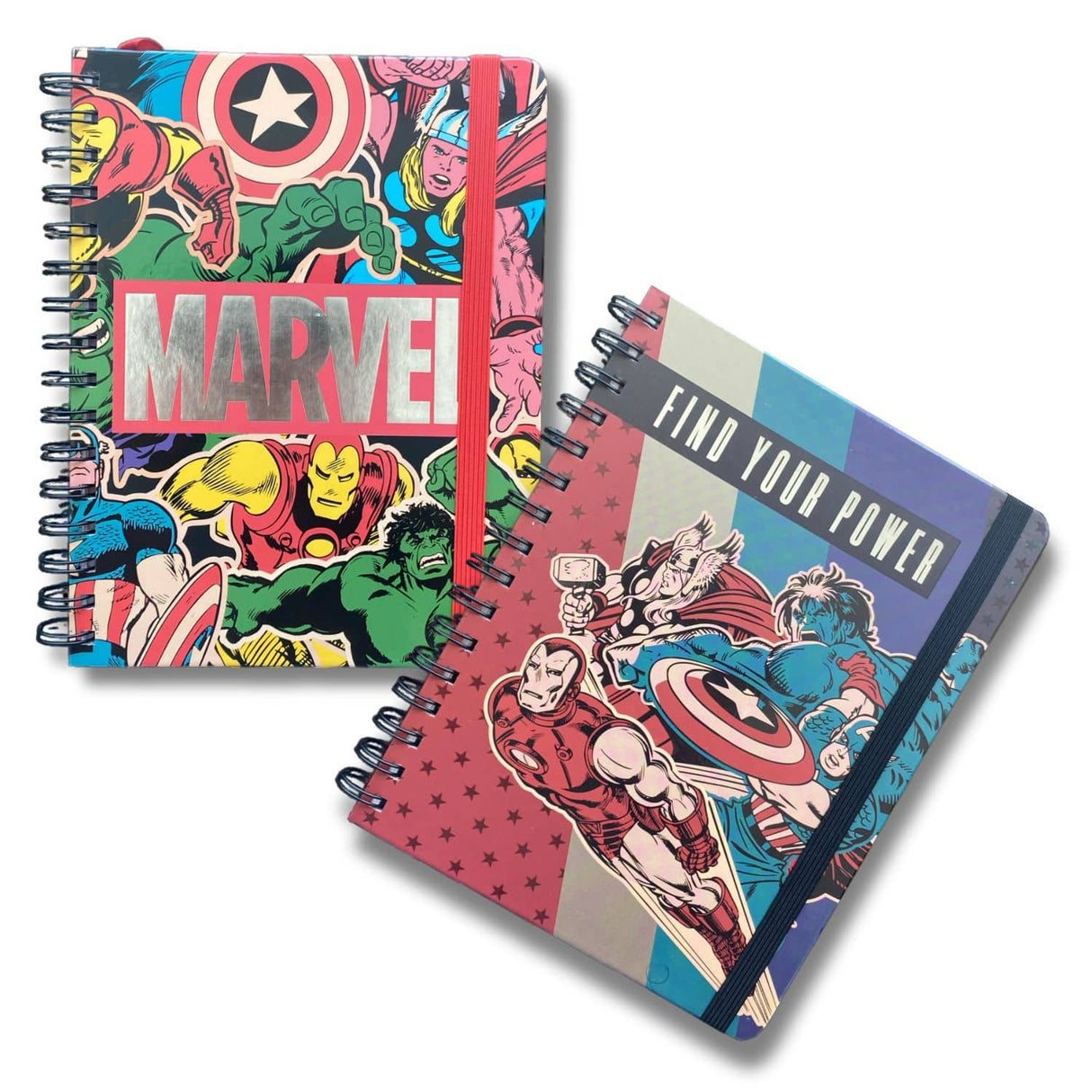 Mooving Notes - Libreta Espiral A5 Líneas Marvel