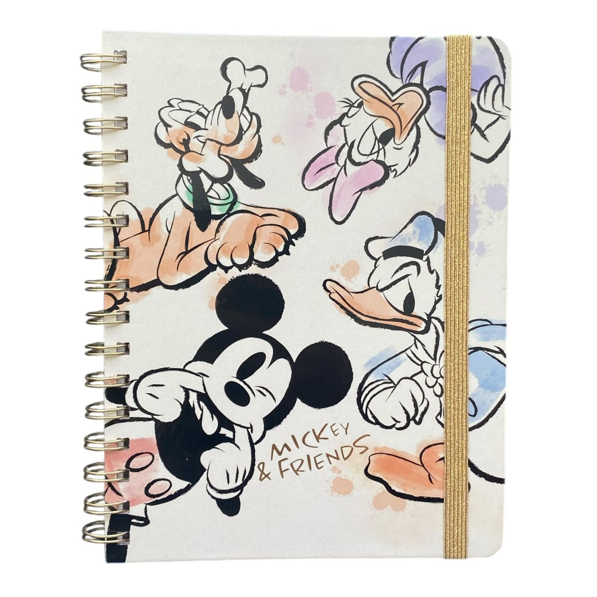 Mooving Notes - Libreta Espiral A5 Líneas Mickey