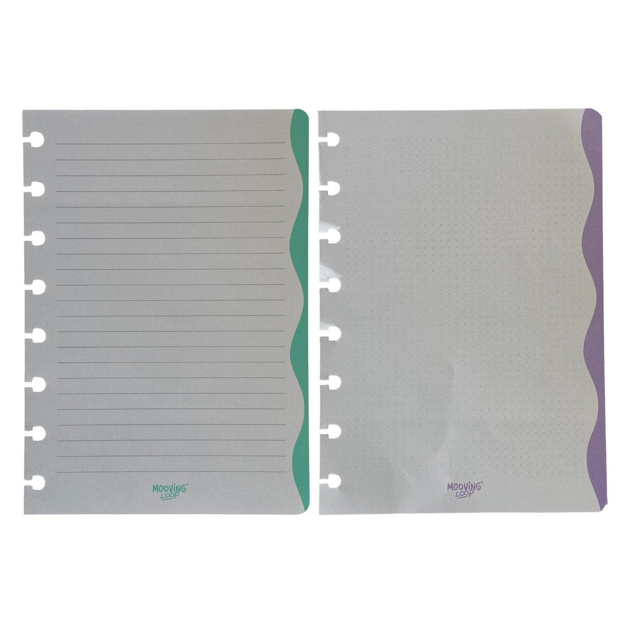 Mooving - Pack 30 Hojas para Cuadernos Loop A5