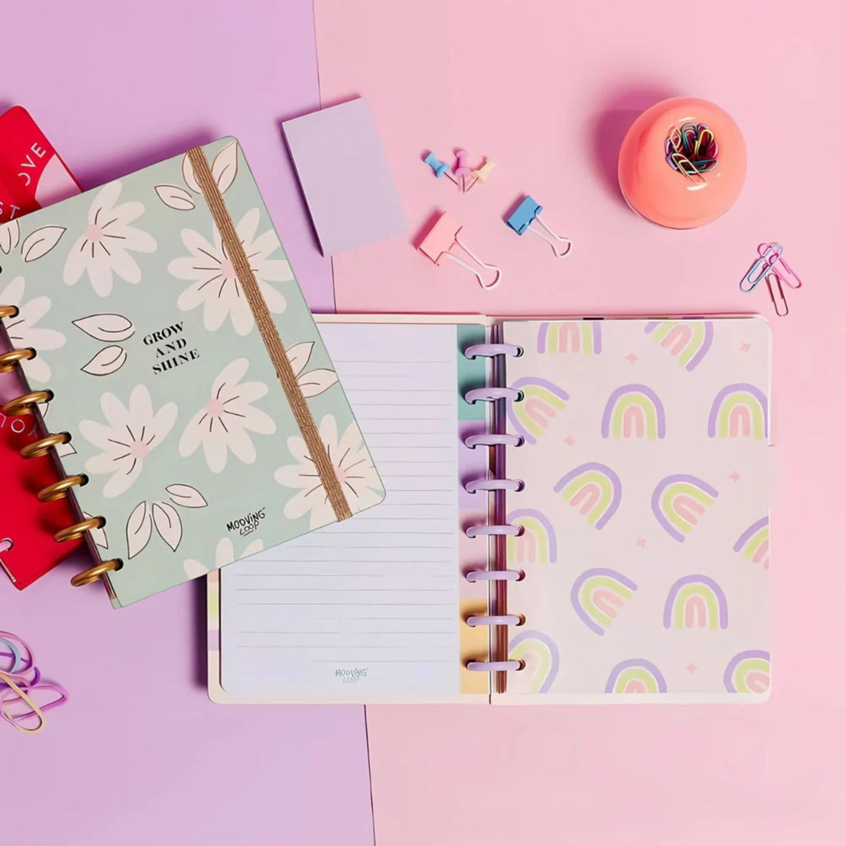 Mooving - Pack 30 Hojas para Cuadernos Loop A5