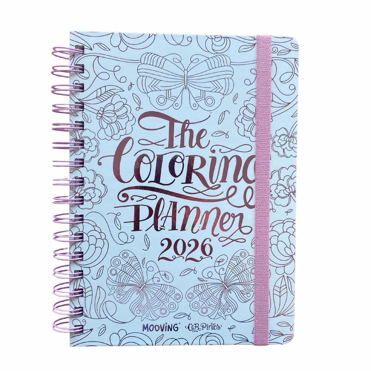 Mooving x Car Pintos - Agenda 2026 Semanal The Coloring Planner