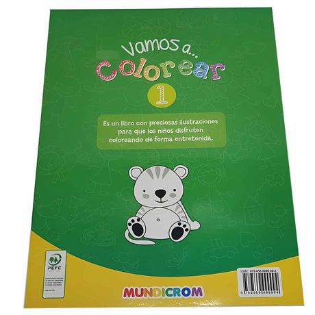 Mundicrom - Libro para Colorear Vamos a Colorear 1