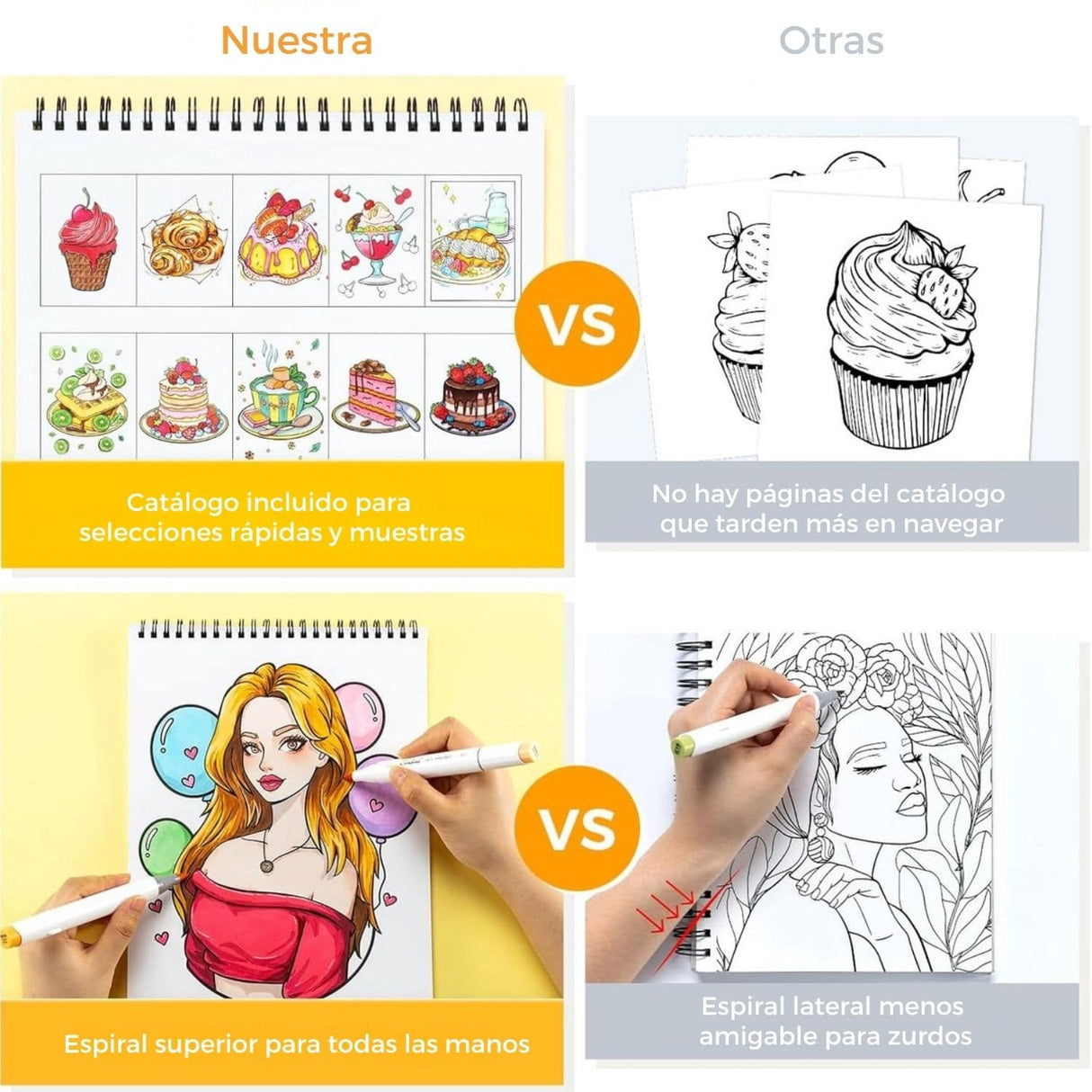 Ohuhu - Libro para Colorear Enjoy The Sweet Moment