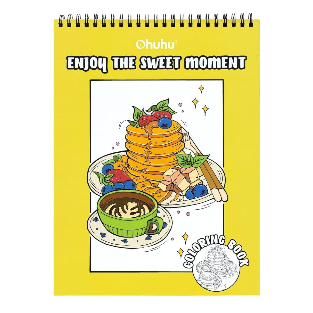 Ohuhu - Libro para Colorear Enjoy The Sweet Moment