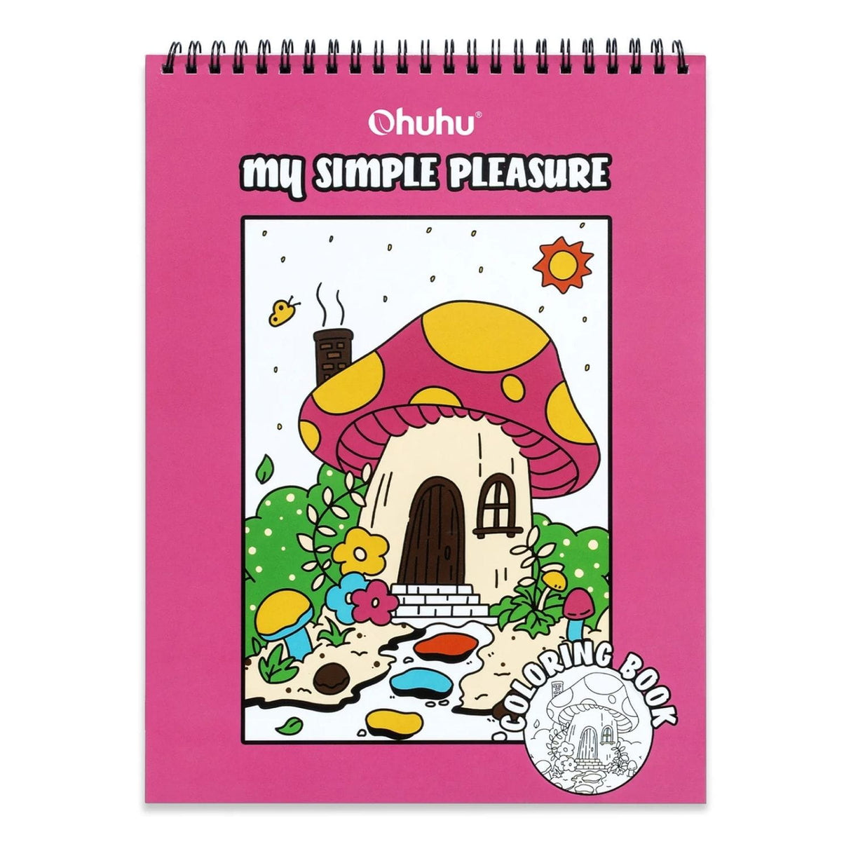 Ohuhu - Libro para Colorear My Simple Pleasure