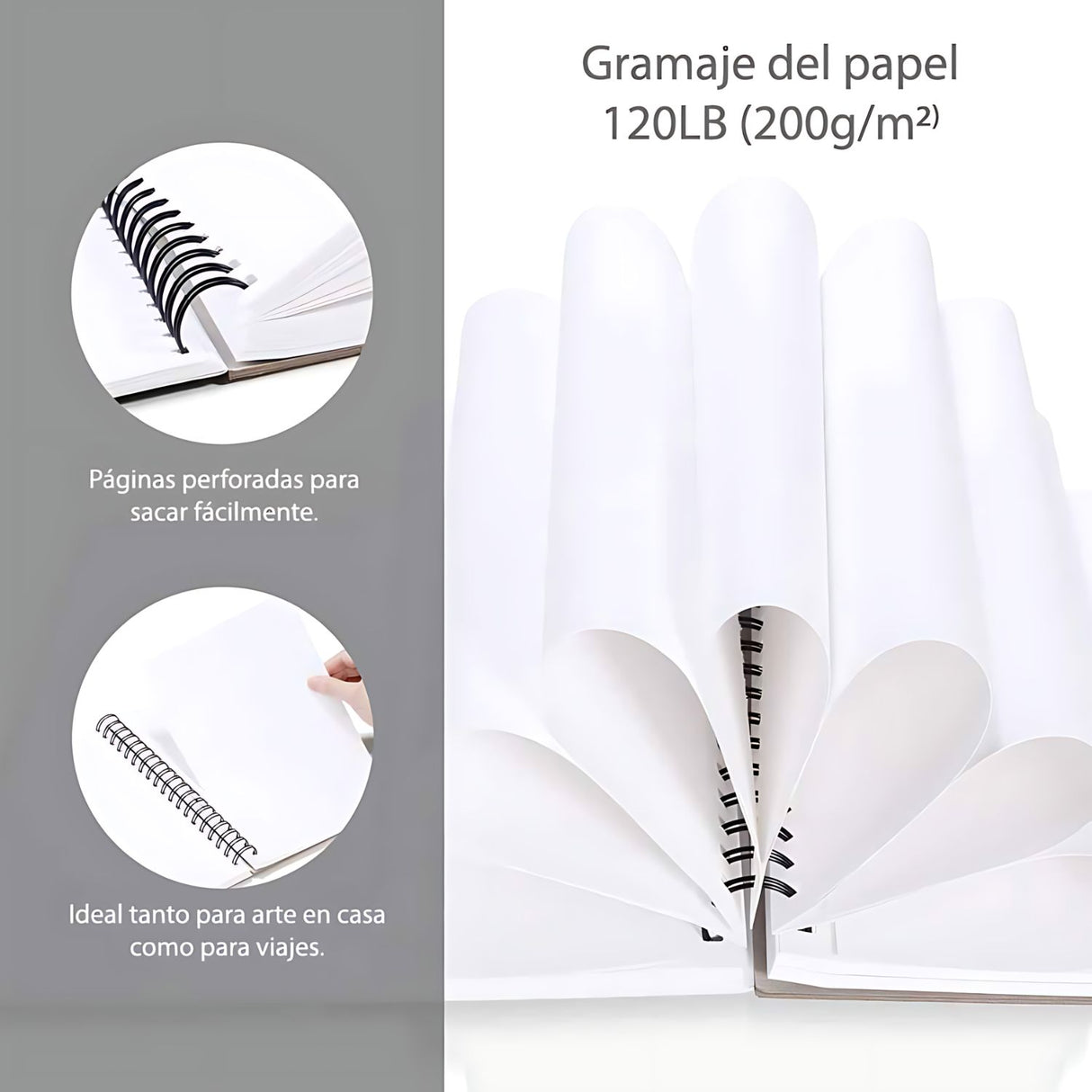 Ohuhu Marker Pad - Croquera para Marcadores 200 g/m2