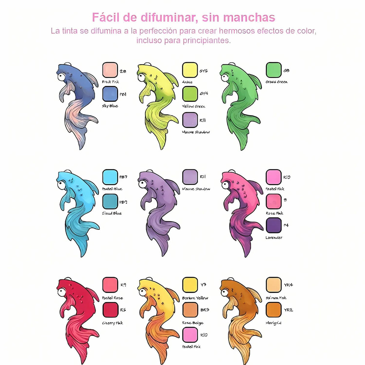 Ohuhu - Set 104 Marcadores al Alcohol Honolulu B Doble Punta