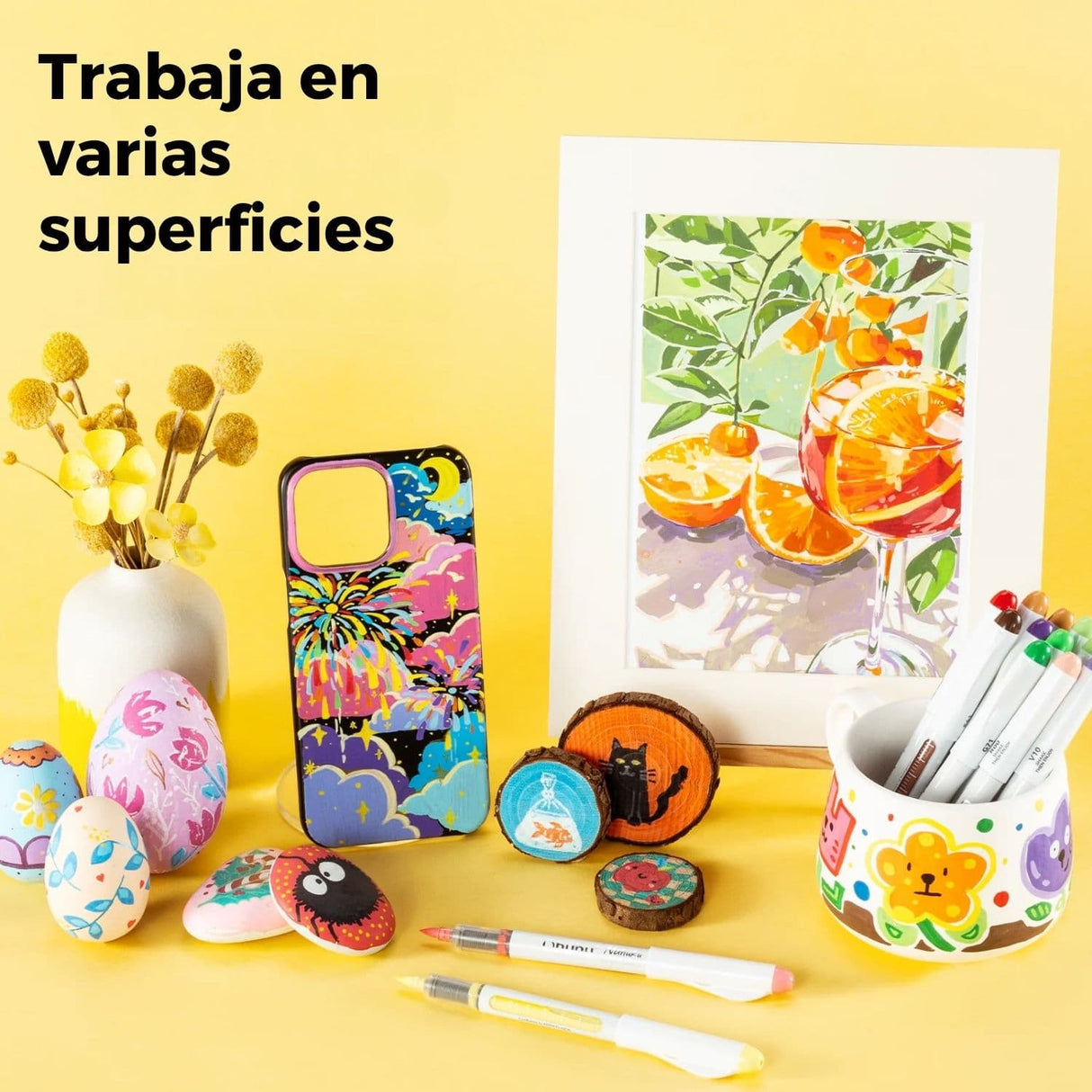 Ohuhu - Set 24 Marcadores Acrílicos Nahuku