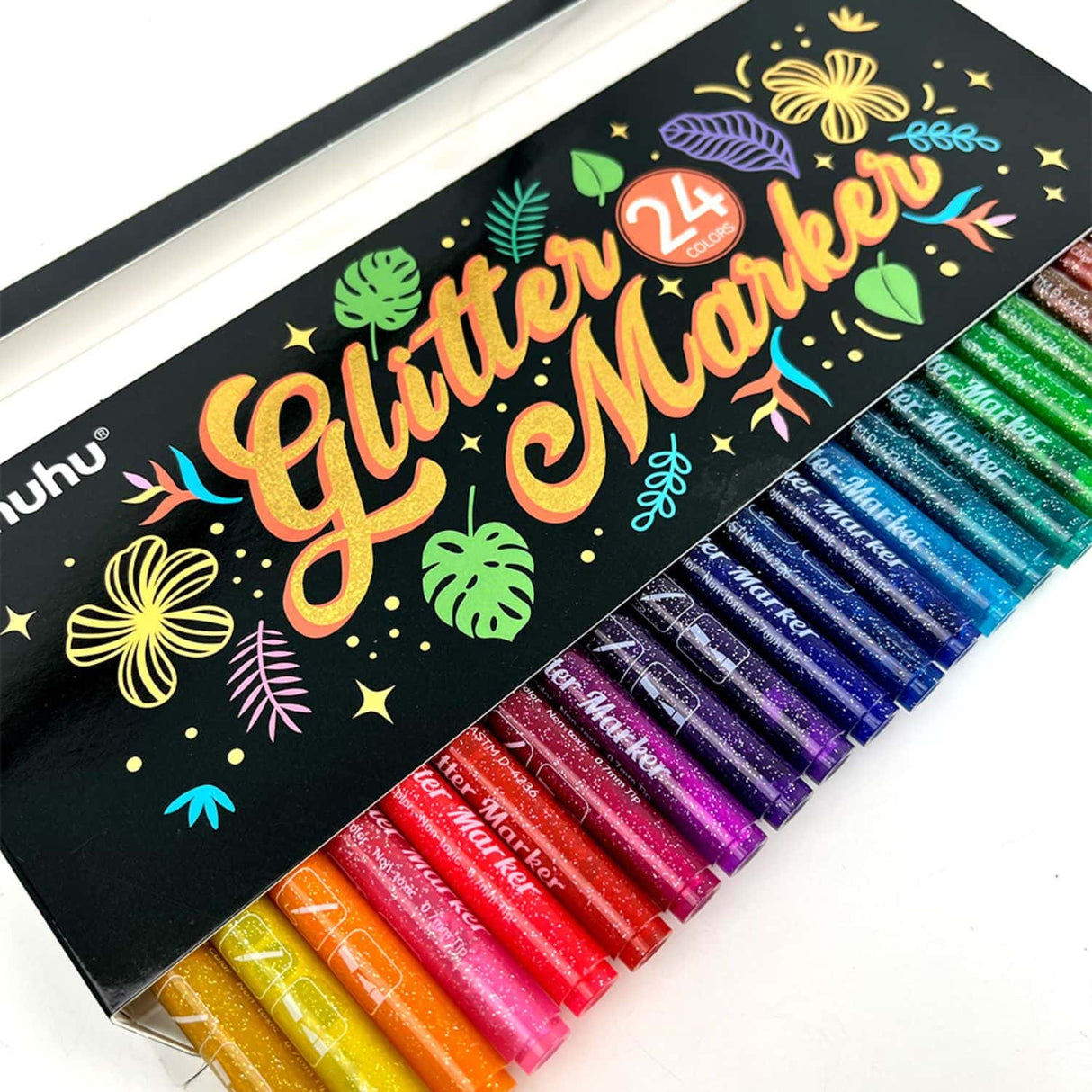 Ohuhu - Set 24 Marcadores Glitter Marker