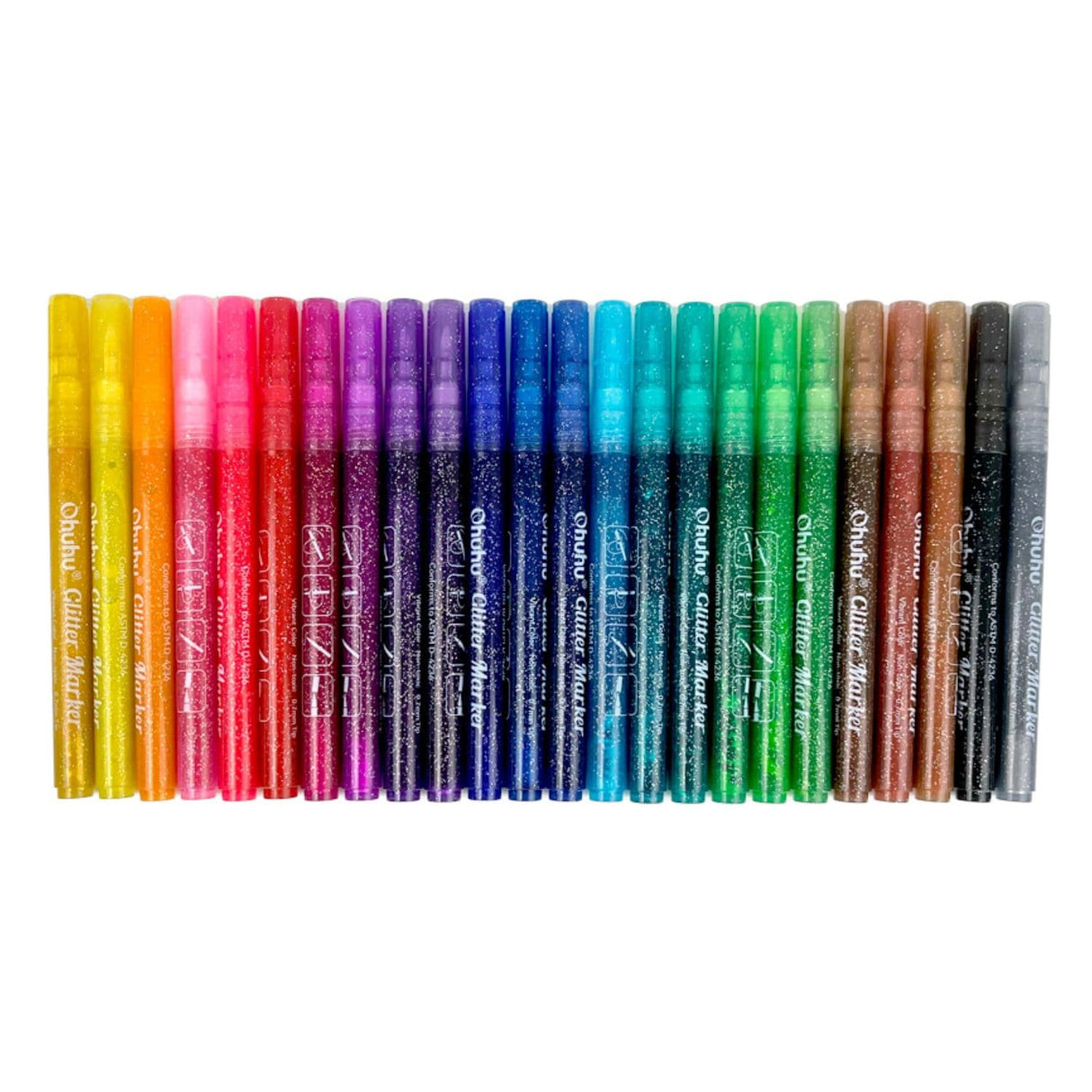 Ohuhu - Set 24 Marcadores Glitter Marker