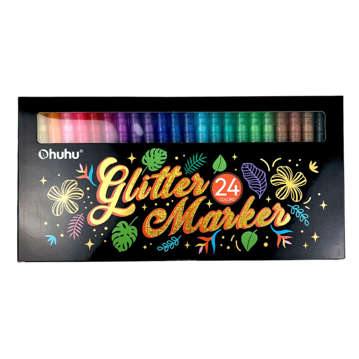 Ohuhu - Set 24 Marcadores Glitter Marker