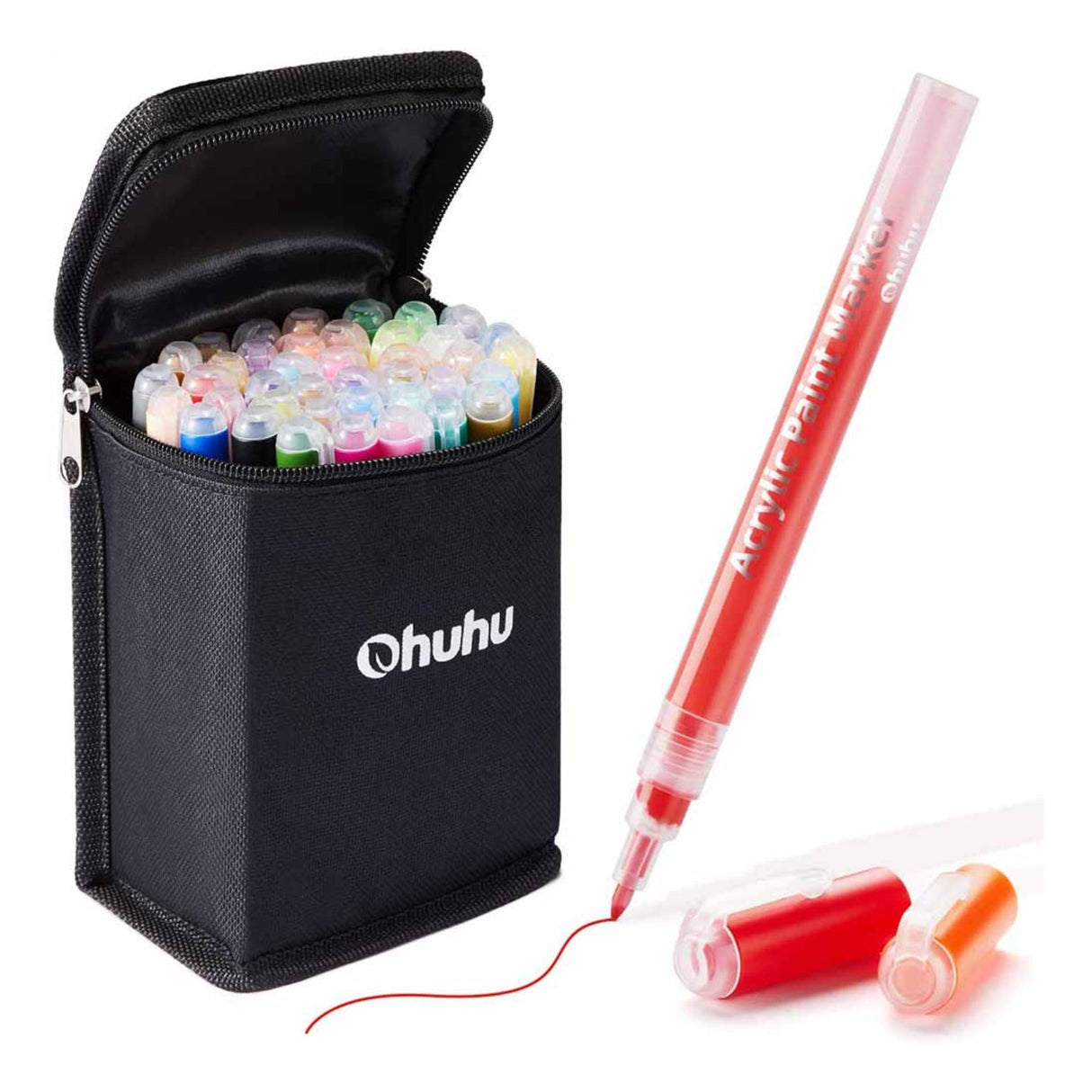 Ohuhu - Set 40 Marcadores Acrílicos para Manualidades