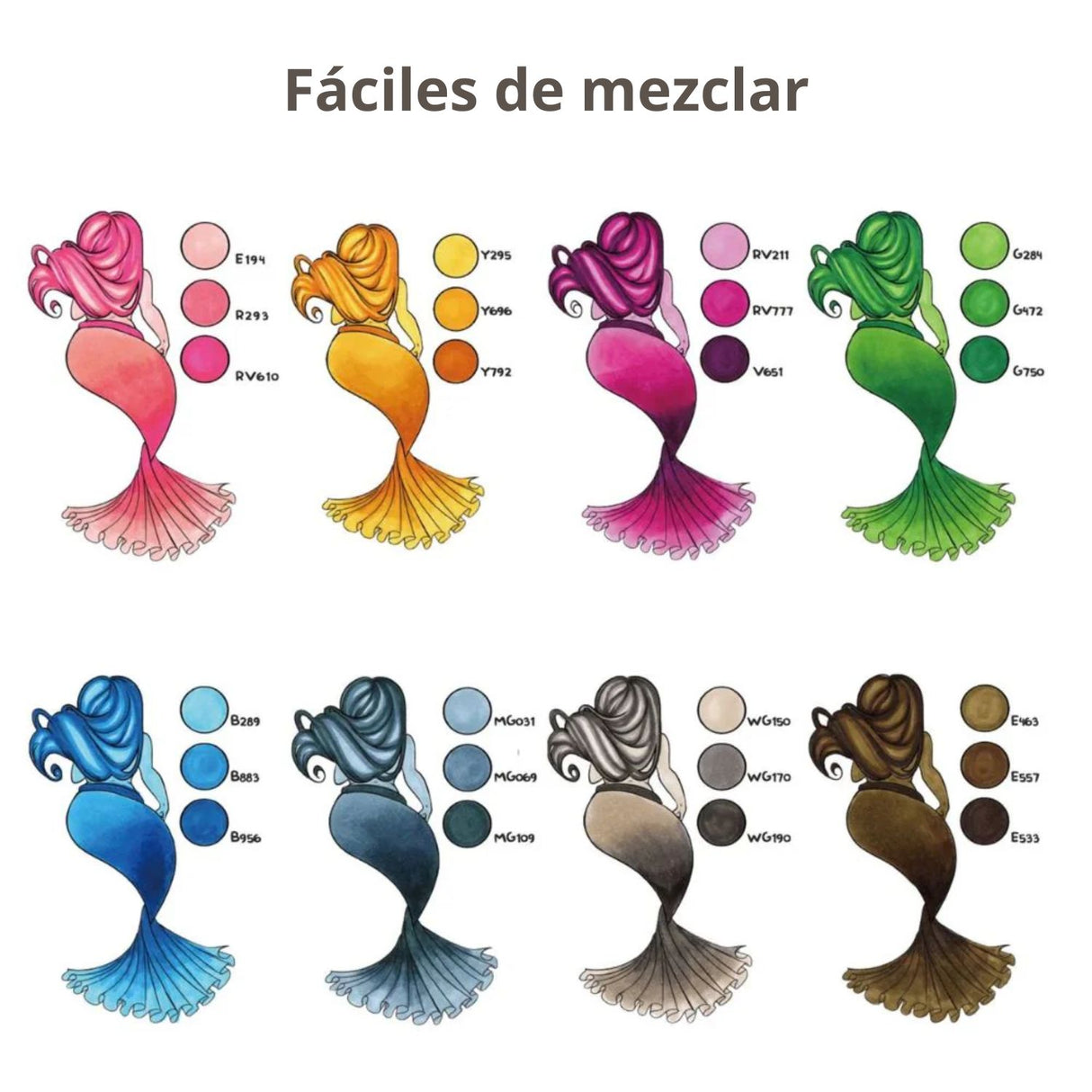 Ohuhu - Set 40 Marcadores al Alcohol Oahu Doble Punta